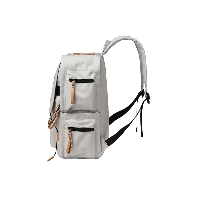 Yohji Kimura Oxford Backpack Regular Unisex Red/Gray/Navy Blue/Black-11