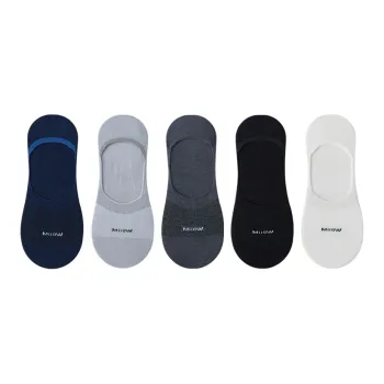 MIIOW No Show Socks Men's 5 Pack