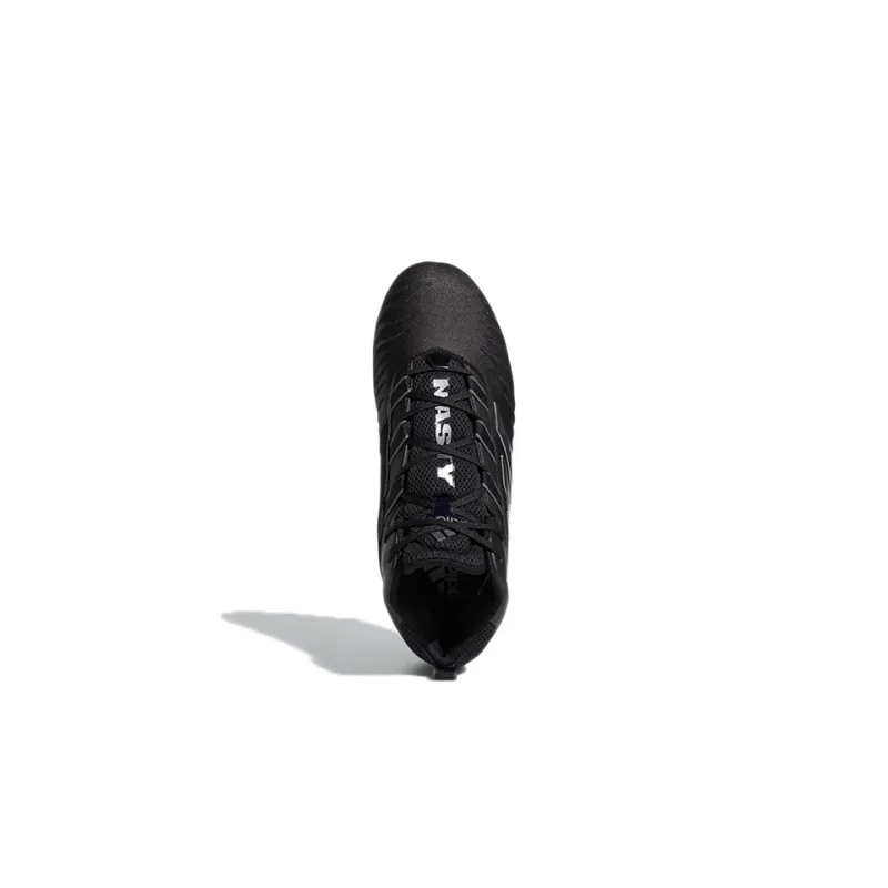 Adidas IC/IN Wear-Resistant Soccer Shoes Men's Black-4