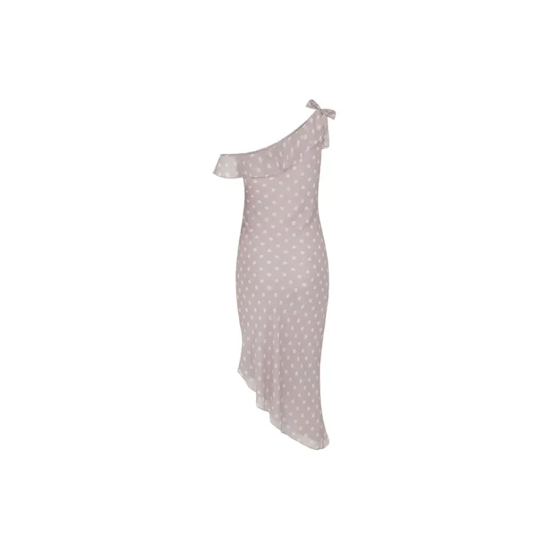 Realisation Par SS24 The Carrie Sleeveless Dress Women's Mauve Spot Light Purple Spots-1