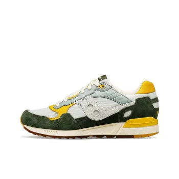 Saucony Shadow 5000 Premium Light Grey Green Yellow