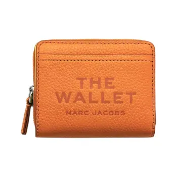 MARC JACOBS Logo Printed Zipped Mini Compact Wallet