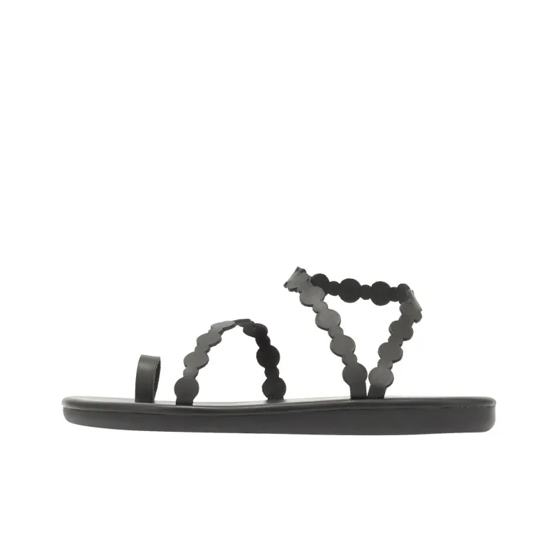 ANCIENT GREEK SANDALS Cronos Strap Sandals Women's Black-0