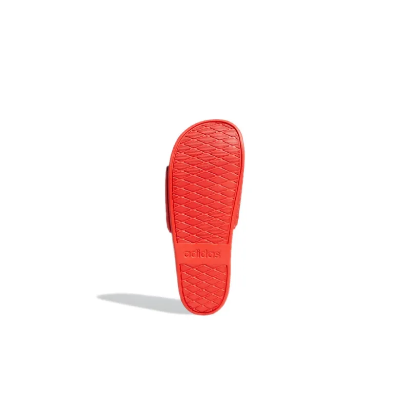 Adidas Adilette Series Rubber Sole Slip-Resistant Slide Slippers Men's Orange Red-5