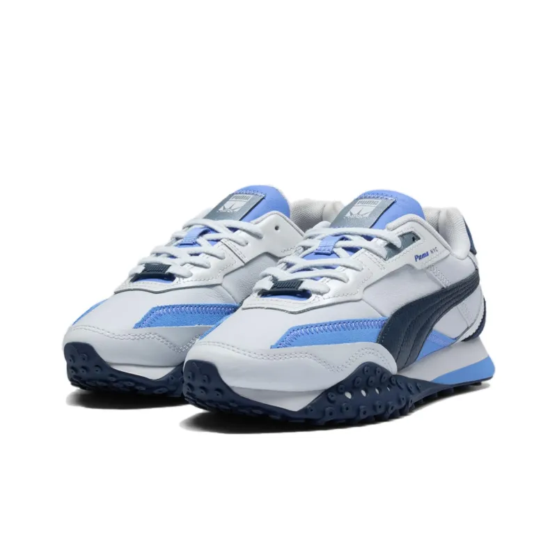 PUMA Blktop Rider Cushioning, Slip Resistant, And Abrasion Resistant Low Top Casual Running Shoes Women's Gray Blue-2