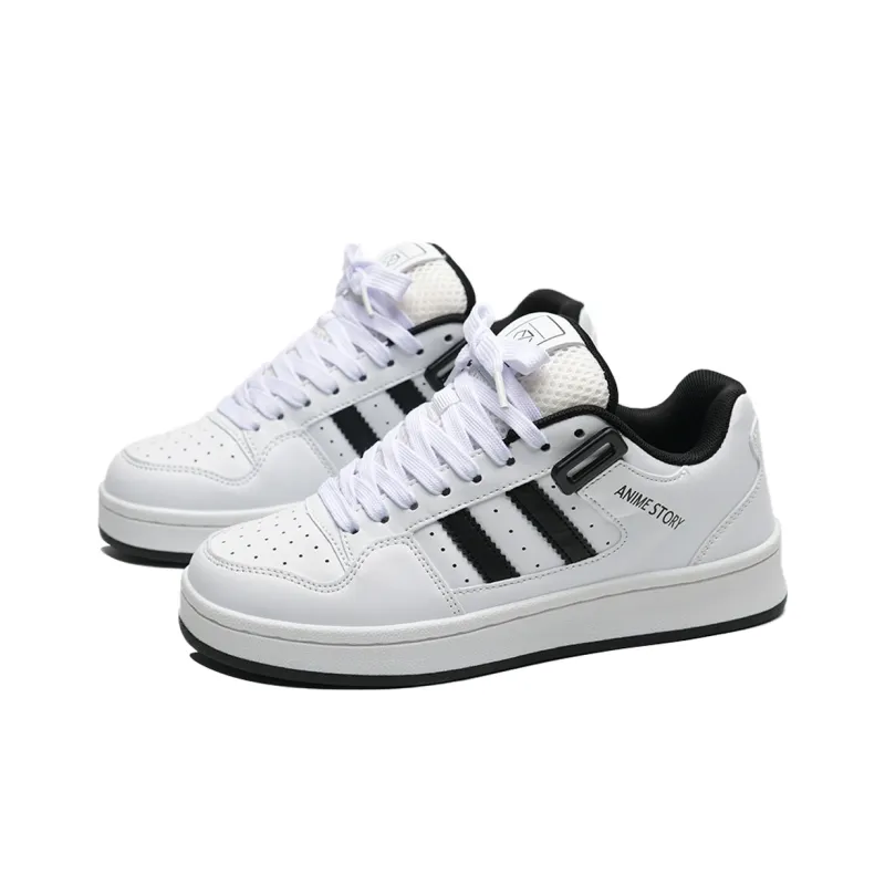 Circle Small Coverage Lightweight Breathable Height Increasing Low Top Skateboard Shoes Unisex-14