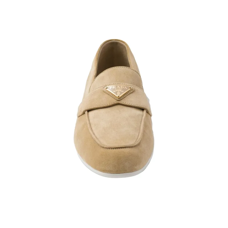 PRADA Loafers Women's Beige-5