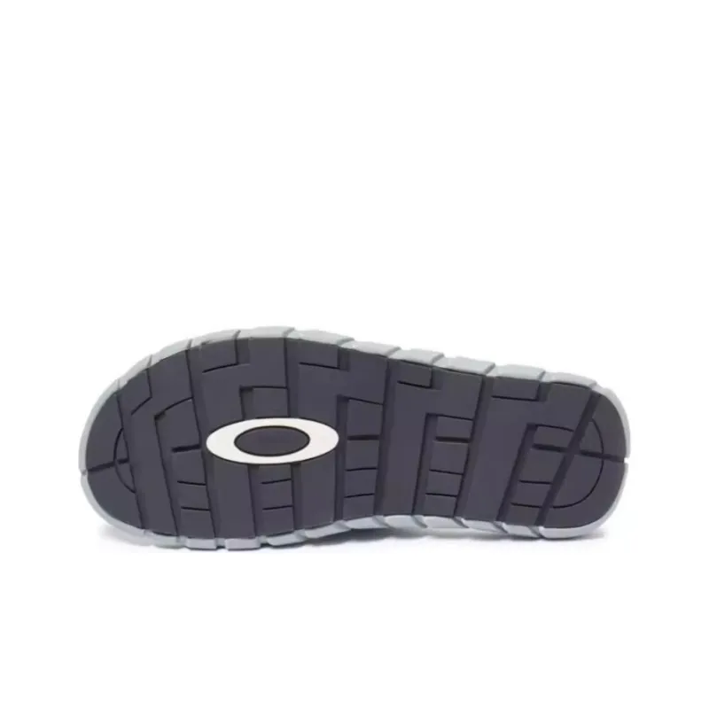 Oakley Abrasion Resistant Slip Resistant Flip Flops Men's Gray-4