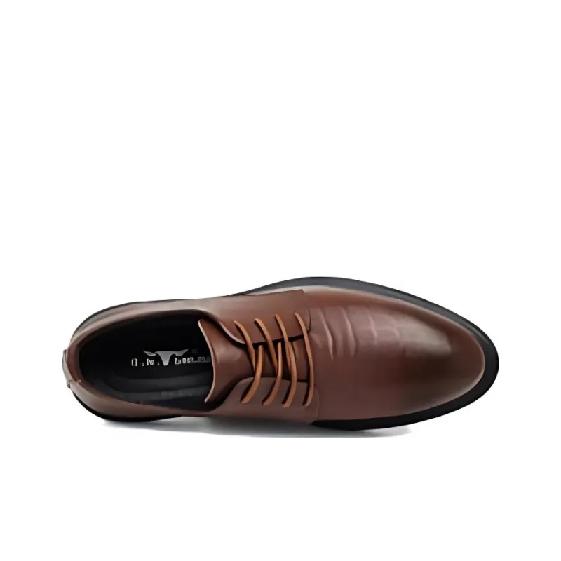 G.N.SHIJIA Casual Shoes Men's Dark Brown-2