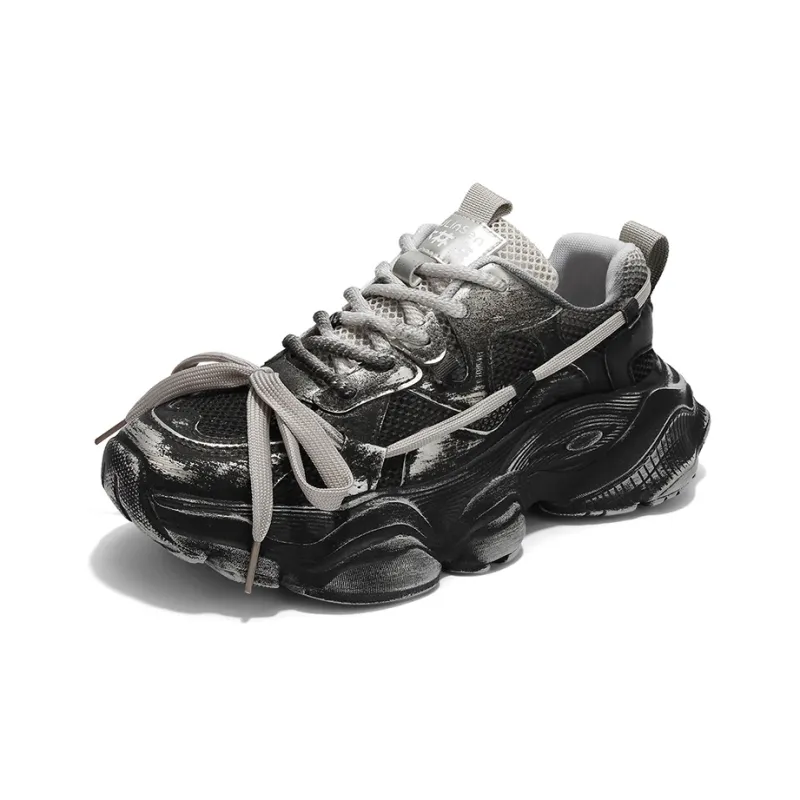 Mulinsen Chunky Sneakers Men's Black-1