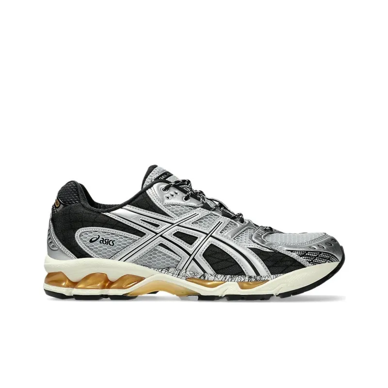 Asics GEL Nimbus 10.1 Low Top Running Shoes Unisex Silver Black Brown-1