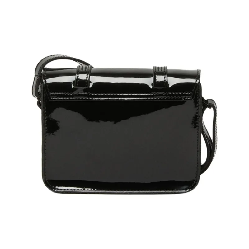Dr.Martens Cow Leather Satchel Bag Shoulder Bag Crossbody Bag Small Size Unisex Black-4