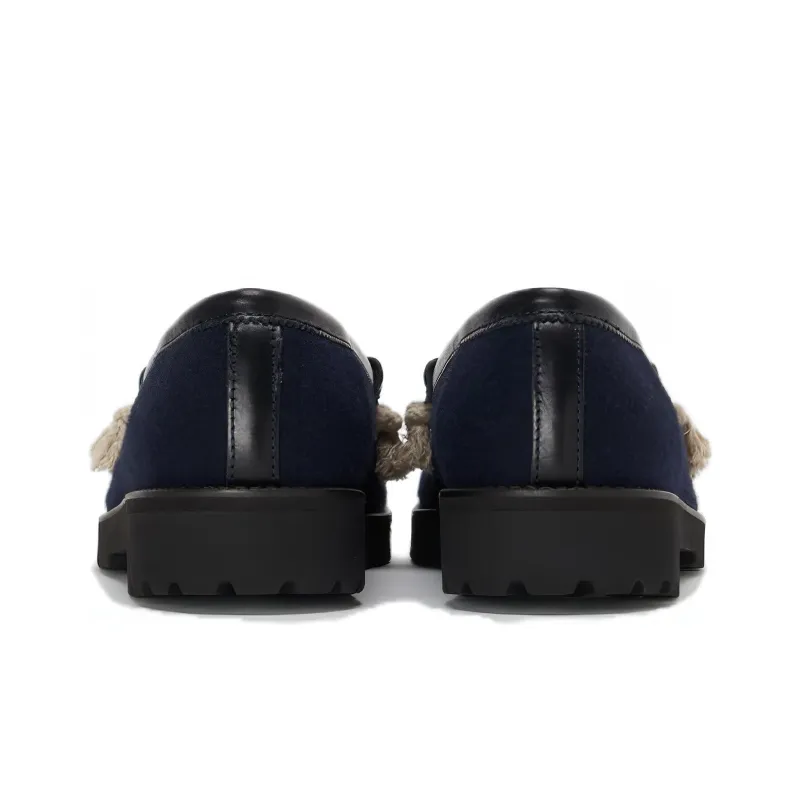 Hender Scheme Loafers Unisex Navy-3