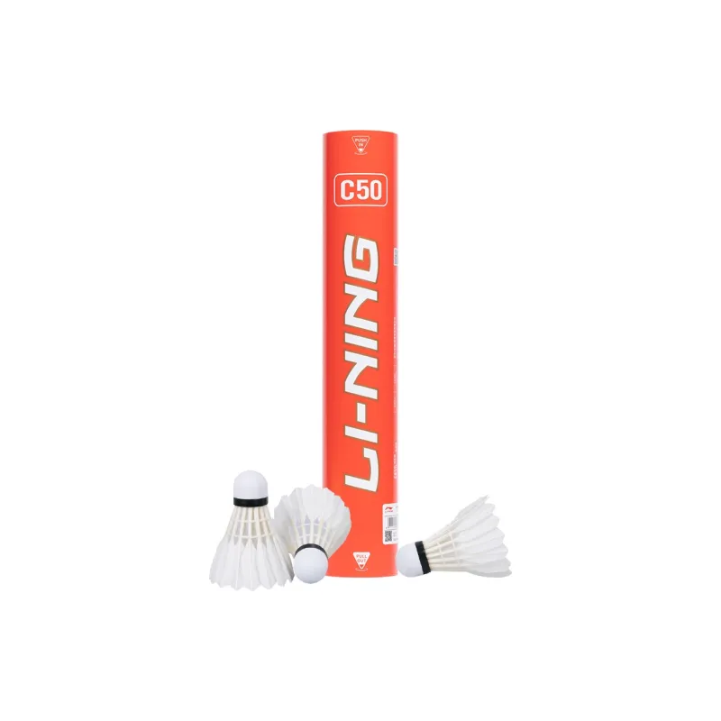 LiNing G100 Goose Feather Shuttlecock 12 Pack Goose Feather Middle Board Duck Feather Outdoor, Indoor Shuttlecocks-17