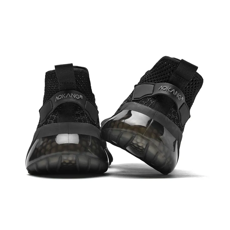 AOKANG Running Shoes Men Low Top Black-3