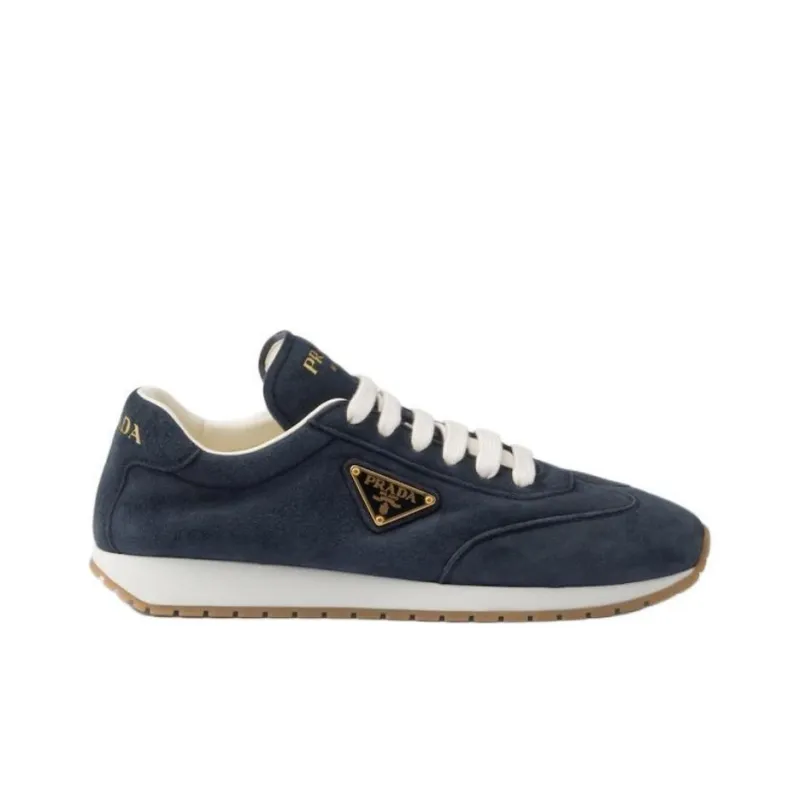 PRADA Low Top Casual Shoes 4.5cm Women's Blue-1