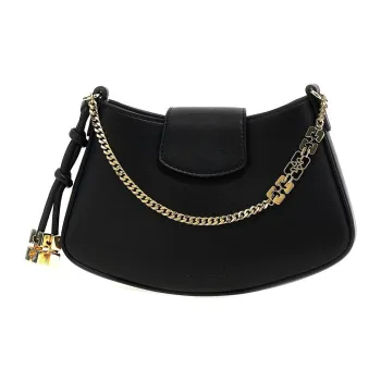 GANNI Logo Charm Knot Detailed Tote Bag