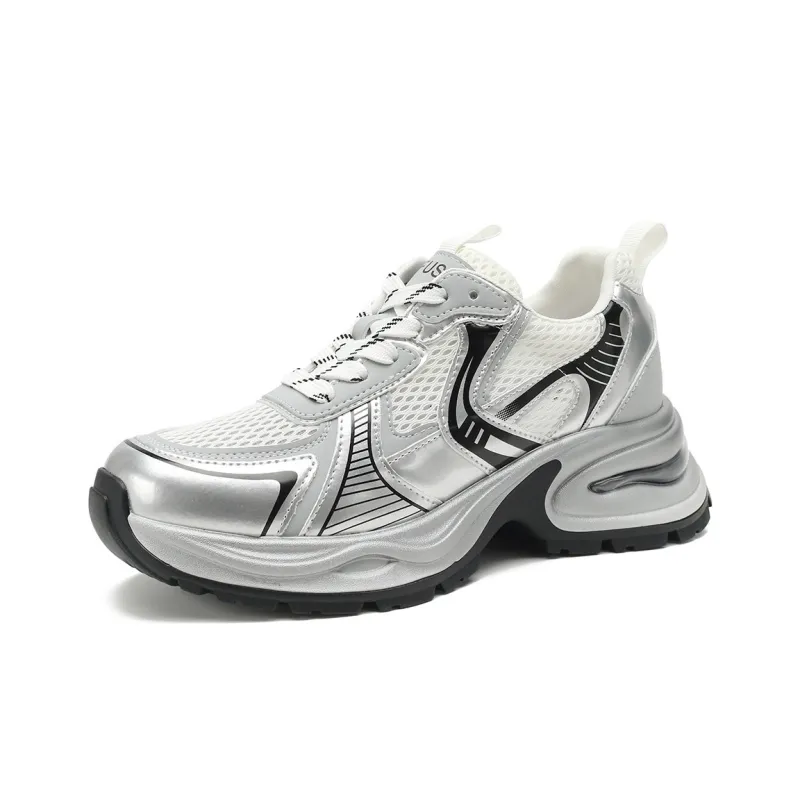 D:FUSE SCANDINAVIA Cushioning Anti-Slip And Wear-Resistant Low-Top Chunky Sneakers Women's-16