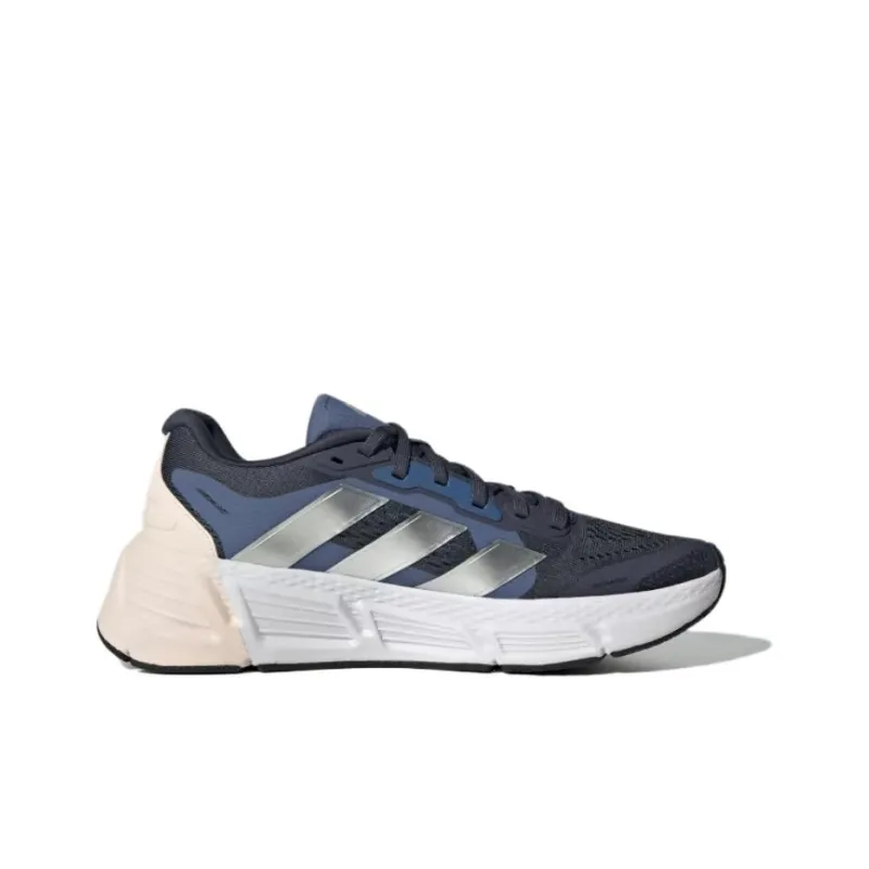 Adidas Questar Slip Resistant Breathable Low Top Casual Running Shoes Women's Black Blue-1