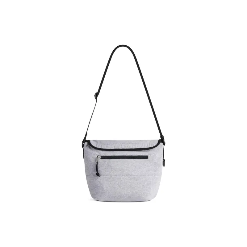 Balenciaga Explorer Fabric Messenger Bag, Shoulder Bag, Crossbody Bag Trumpets Men's Gray & Black & White-3