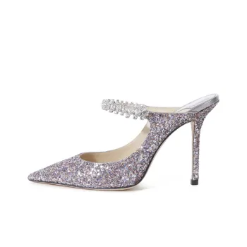 Jimmy Choo Closed Toe Slippers Women's Multicolor