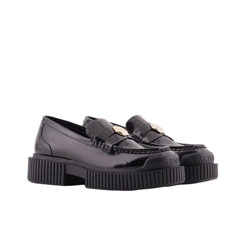 ARMANI EXCHANGEAE Loafers Women's Black-2