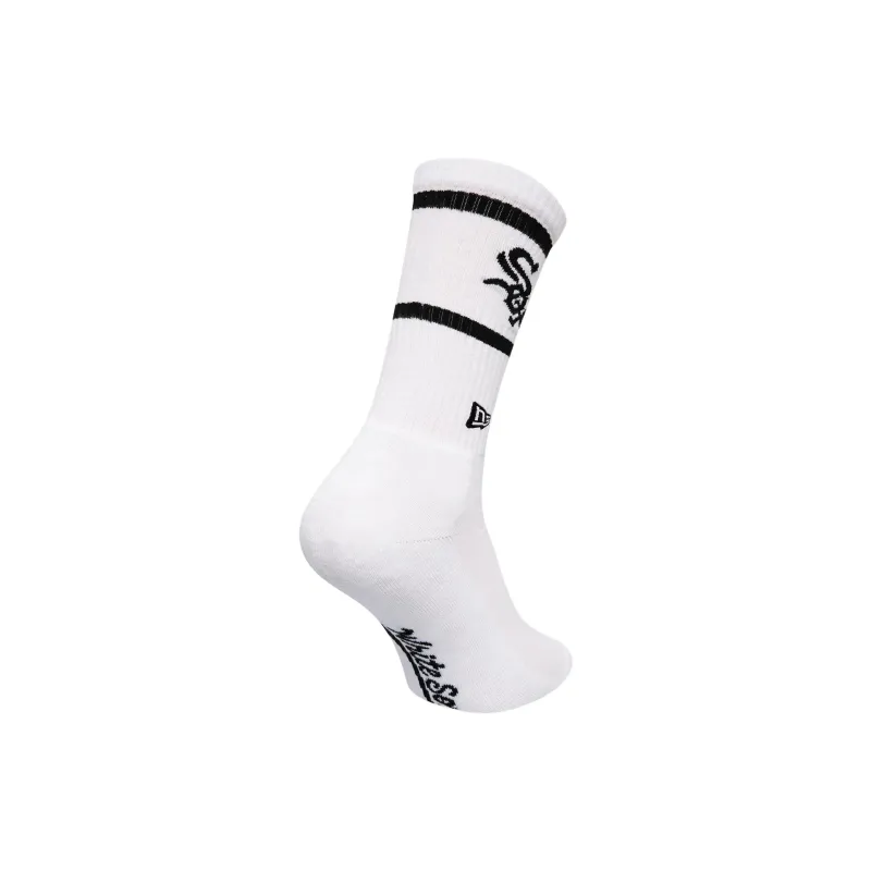 New Era Knee High Socks Unisex 1 Pack White-1