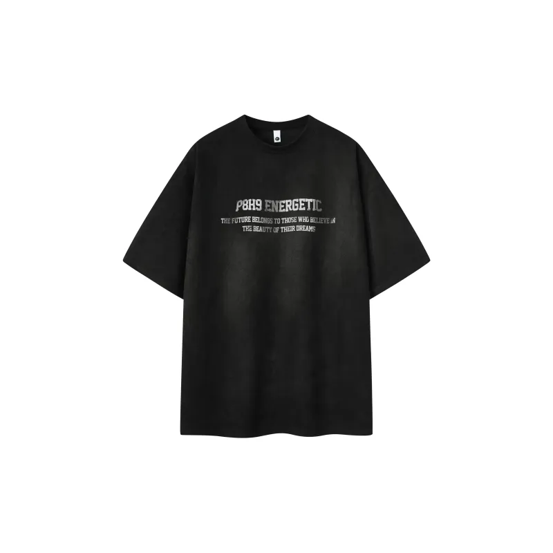 P8H9 Suede Short Sleeved T Shirts Unisex-1