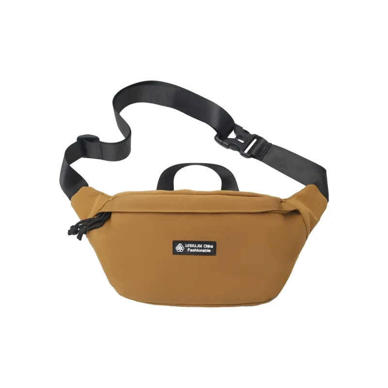 Morellybear Nylon Sling Bag Regular Unisex Black/White/Khaki/Red/Blue-8