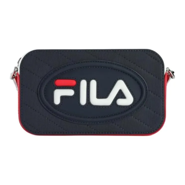 FILA Polyurethane With PU And Synthetic Leather Shoulder Bag, Crossbody Bag Extra Small Women's Legend Blue-0
