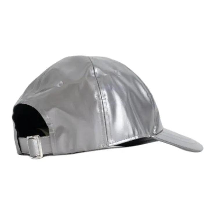 RICK OWENS/RO Nylon Baseball Caps Men's Silver-3