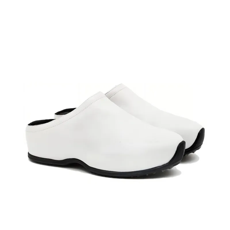 ROSETTA GETTY Two-tone Leather Sneakers-2