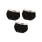 3 Pack (Black+Black+Black)