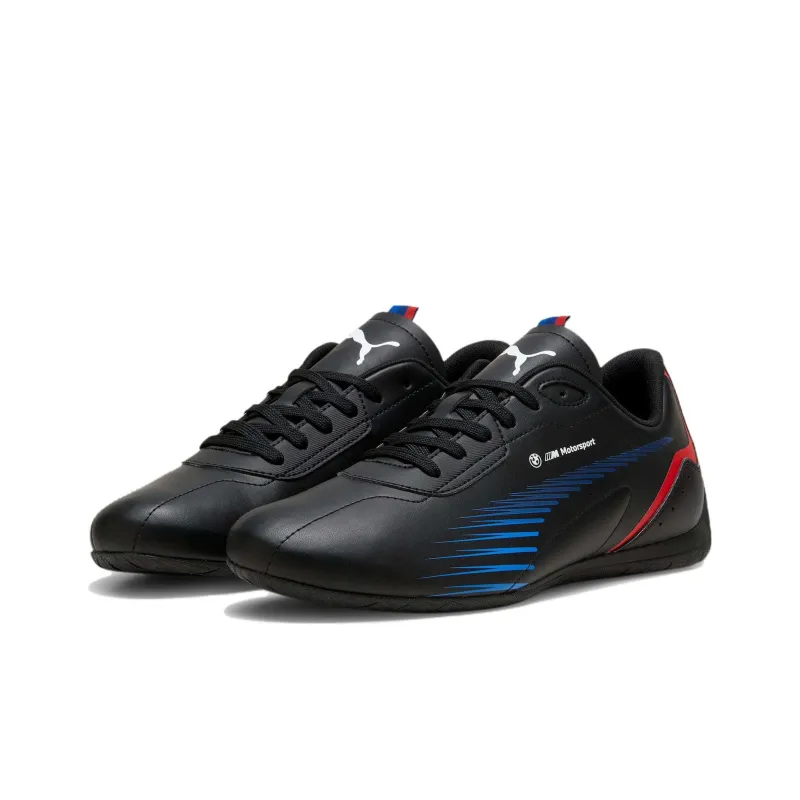 PUMA BMW M Motorsport Neo Cat 2.0 Anti Slip Wear Resistant Low Top Training Shoes Men's Black-2