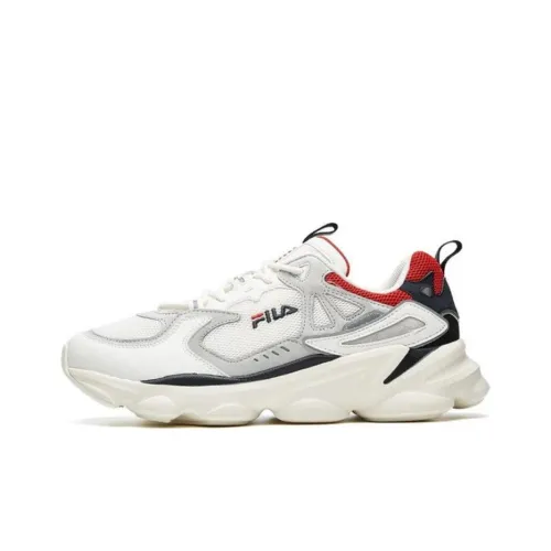 FILA Skipper Running Shoes Women's Low-Top White Gray Red