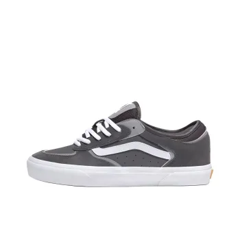 Vans Rowley Anti Slip Wear Resistant Low Top Skateboard Shoes Unisex Gray
