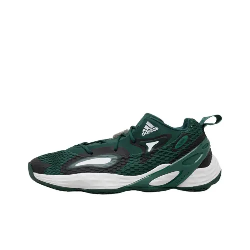 Adidas Exhibit A Basketball Shoes Men Low-Top Green