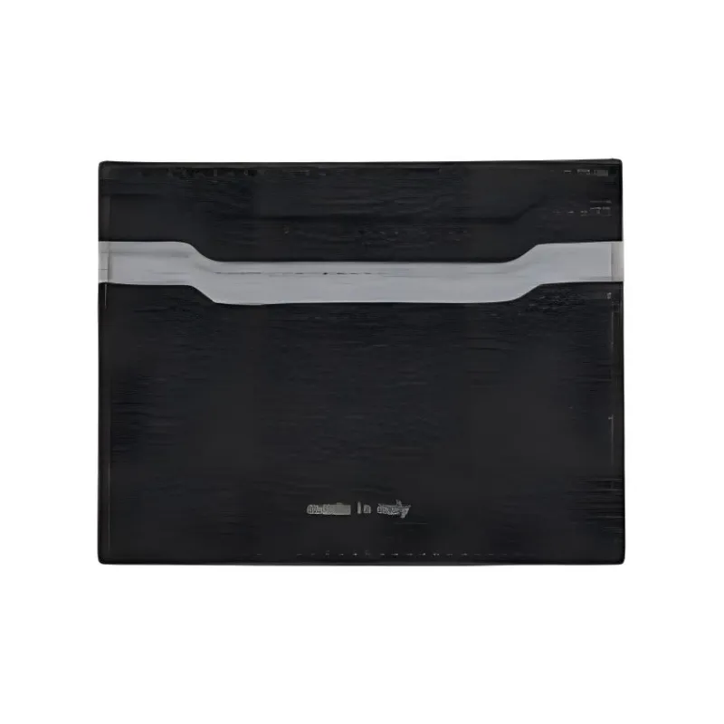 SENREVE Full Grain Italy Version Leather Wallet Women's Black & Silver-1