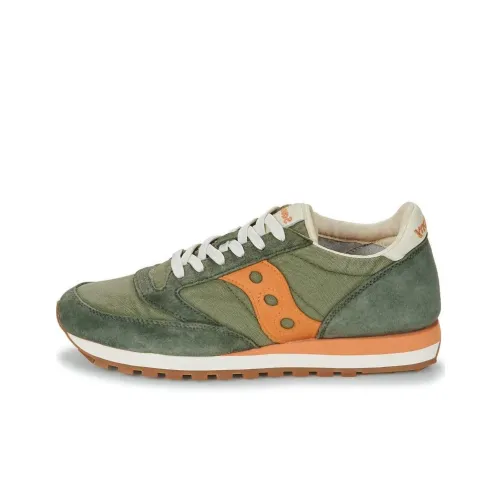Saucony Cushioned Slip-Resistant Abrasion-Resistant Low-Top Outdoor Shoes Men's Green