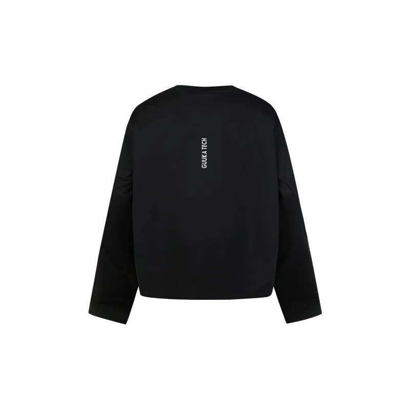 GUUKA TECH T Shirts Men Black-1