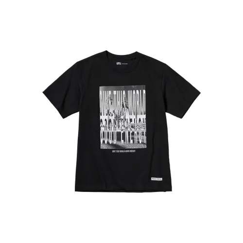 UNIQLO/UNIQLO Peace For All Series T-Shirts Unisex Black