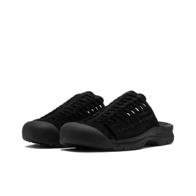KEEN SAN JUAN Rubber Sole Slip Resistant Closed Toe Slippers Men's Black-2