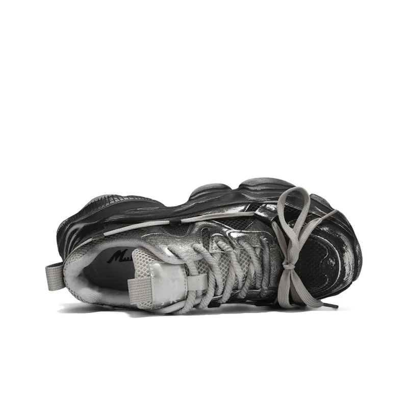Mulinsen Chunky Sneakers Men's Black-3