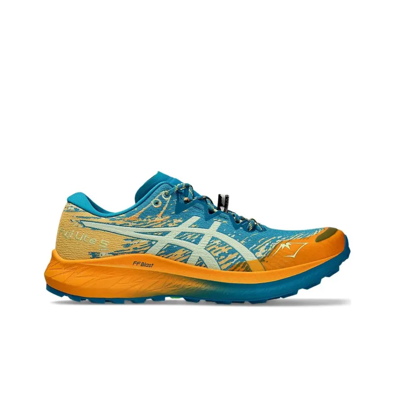 Asics Fuji Lite 5 Teal Blue Cool Matcha-1
