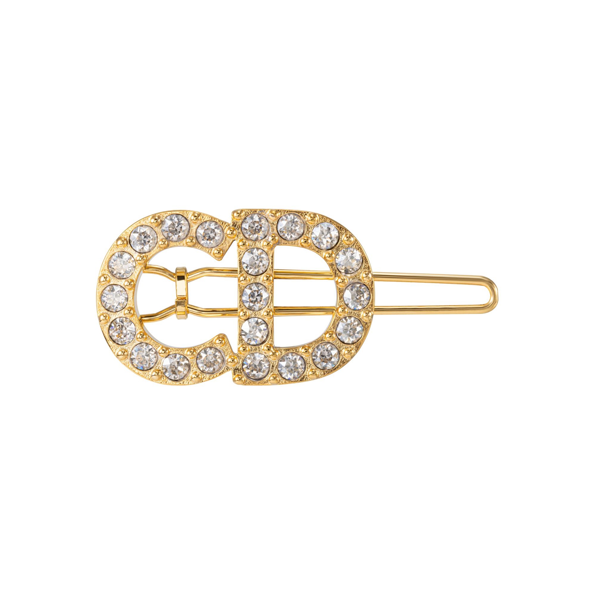 DIOR Hair Clips Women's Gold One Size - POIZON DIOR Hair Clips Women's Gold One Size - POIZON