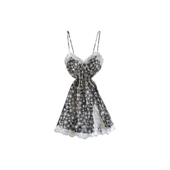 MT·MIT Nightgown Women's Sunflower Black