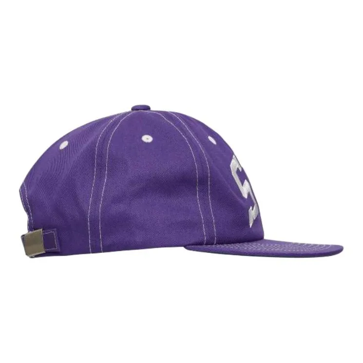 Stussy Cotton Baseball Caps Men's Purple-2