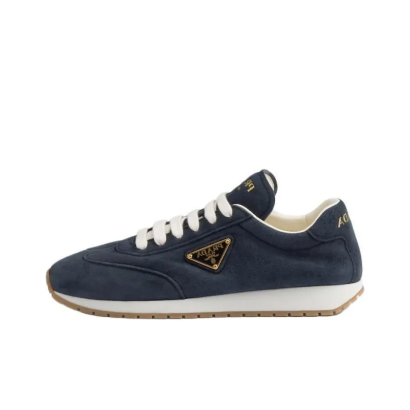 PRADA Low Top Casual Shoes 4.5cm Women's Blue-0