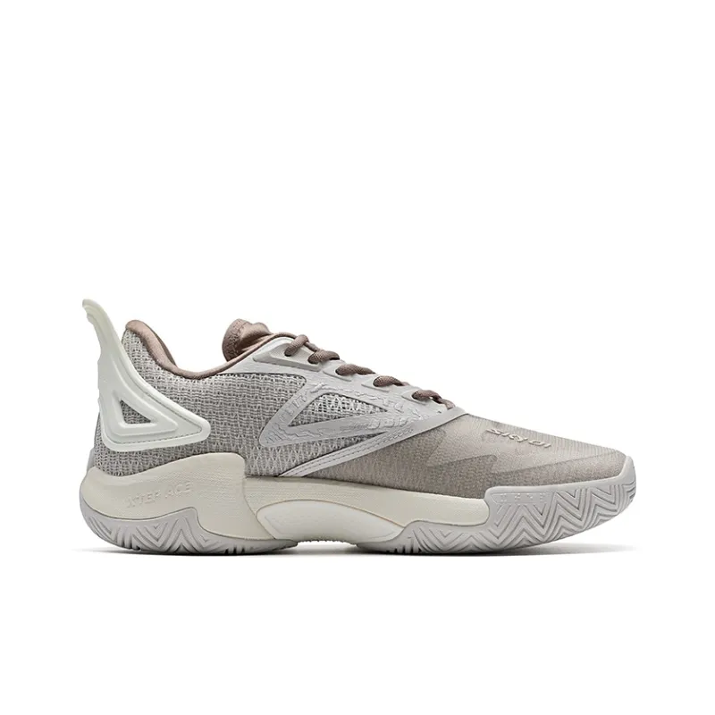 XTEP Reverse Heaven 1.3 Generation Cushioning Wear Resistant Low Top Basketball Shoes Men's Sand Fall-1
