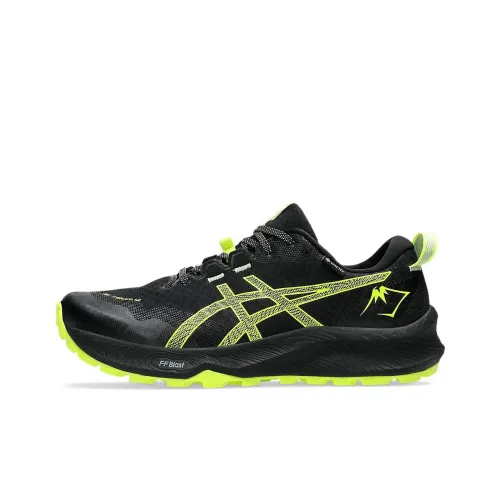 Asics GEL-Trabuco 12 Running Shoes Men Low-Top Black/Safety Yellow